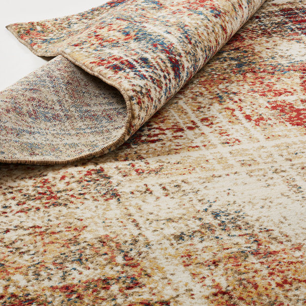 Williston Holsworthy Performance Ivory/Brown Rug & Reviews Wayfair